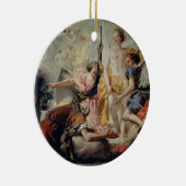 Abraham und die drei Engel Keramik Ornament (Rechts)