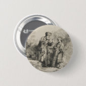 Abraham und Isaac Button (Vorne & Hinten)