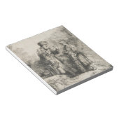 Abraham und Isaac Notizblock (angewinkelt)
