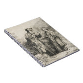 Abraham und Isaac Notizblock (Rechte Seite)