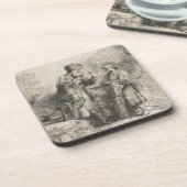 Abraham und Isaac Untersetzer (Linke Seite)