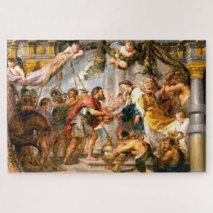 Abraham und Melchizedek, Rubens Art Jigsaw Puzzle