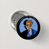 Abraham van Helsing Color Button (Vorne & Hinten)