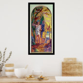 Abraham wird Isaac seinen Sohn anbieten Poster (Küche)