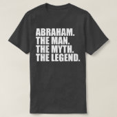 AbrahamAbraham Name Abraham Vorname T-Shirt (Design vorne)