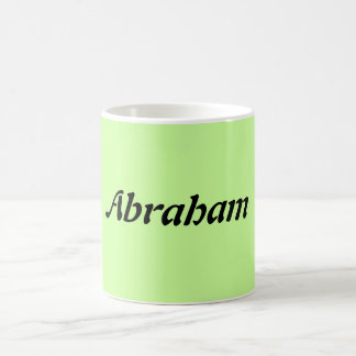AbrahamnamensTasse Kaffeetasse