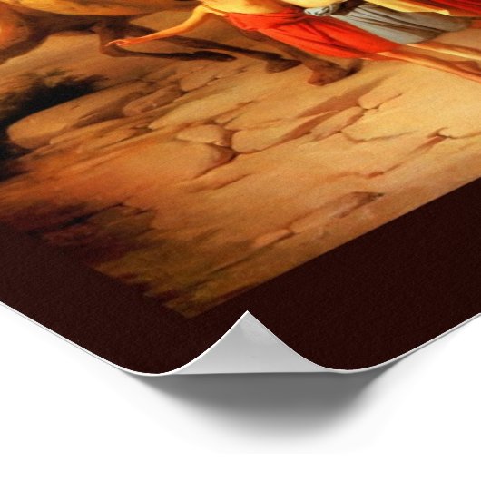 Abrahams Journey von Josef Molnar Poster (Ecke)