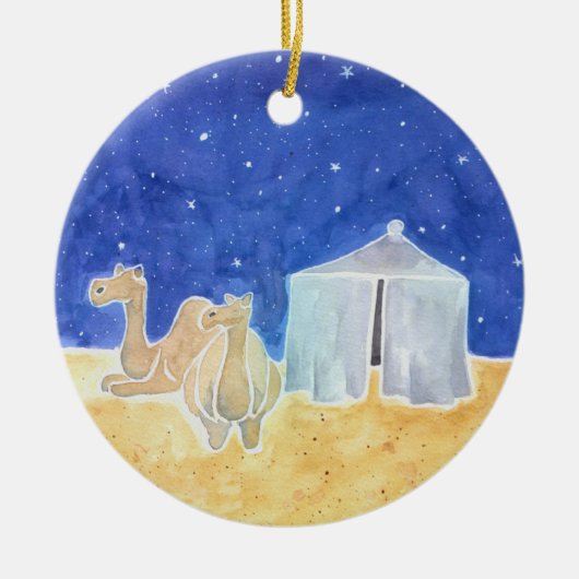 Abrahams Versprechen — Jesse Tree Keepake Ornament (Vorne)