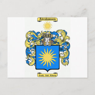 Abrahamson Postkarte
