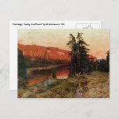 Abrahamssons"Abend Sun"-Postkarte Postkarte (Vorne/Hinten)