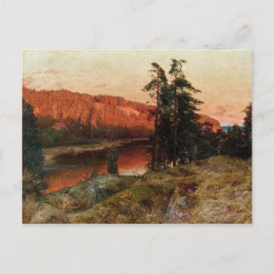 Abrahamssons ”Abendsonne”-Postkarte Postkarte
