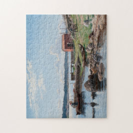 Abrahamssons" Motiv von Jutholmen" Puzzlespiel Puzzle