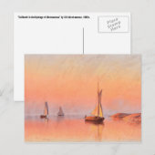 Abrahamssons Segelboote Postkarte (Vorne/Hinten)