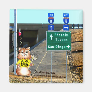 Abrahamster in Yuma Forking Thoughts Magnet