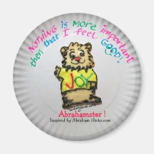 Abrahamster Plätzchen-Freude-Magnet Magnet