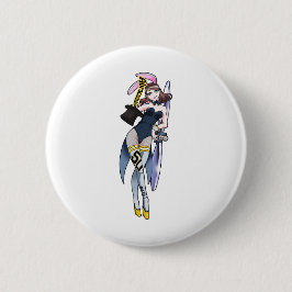 Abrakadabra-Maskottchen Button