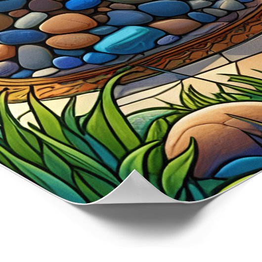 Abram-Bund in Genesis 15 Poster (Ecke)