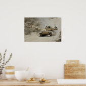 Abrams am Berg Poster (Küche)