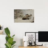 Abrams am Berg Poster (Heimbüro)