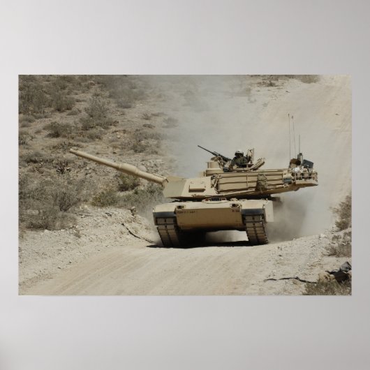 Abrams am Berg Poster (Vorne)