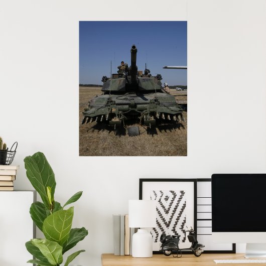 Abrams M1-A1 Poster (Heimbüro)