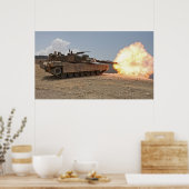Abrams M1A1 Poster (Küche)