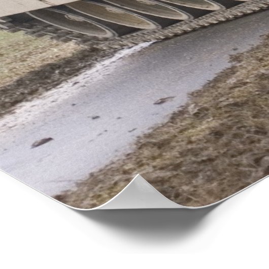 Abrams M1A1 Poster (Ecke)