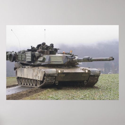 Abrams M1A1 Poster (Vorne)