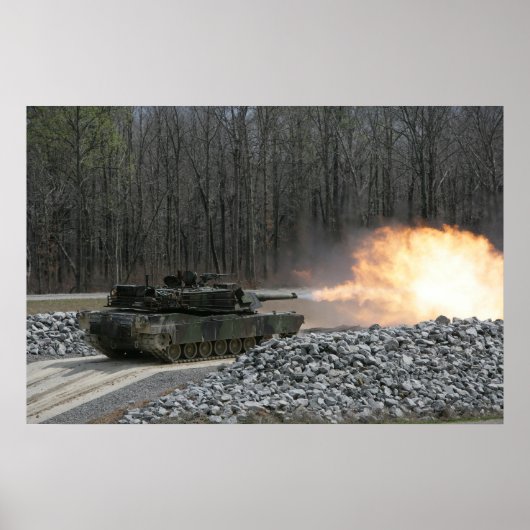 Abrams M1A1 Poster (Vorne)