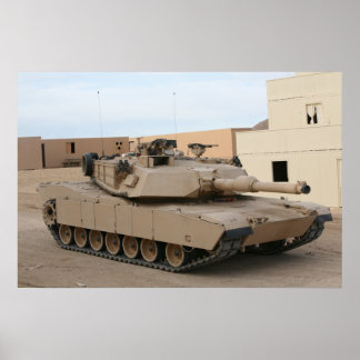 Abrams M1A1 Poster