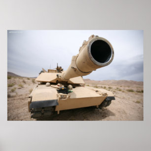 Abrams M1A1 Poster