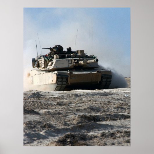 Abrams M1A1 Poster (Vorne)