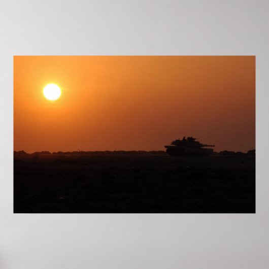 Abrams M1A1 Poster (Vorne)