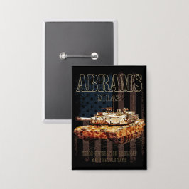 Abrams M1A2 MBT United Staaten Main Battle Tank Button