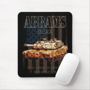 Abrams M1A2 MBT United Staaten Main Battle Tank Mousepad