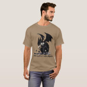 Abraoshrone aus Glas-Geschenk T-Shirt (Vorne ganz)