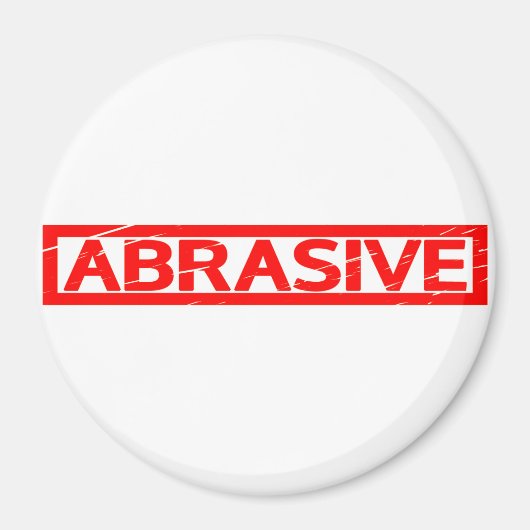 Abrasive Briefmarke Magnet (Vorne)