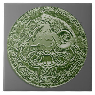 abraxas Flachrelief Fliese