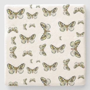 Abraxas grossulariata The Magpie Moth Color Image Steinuntersetzer