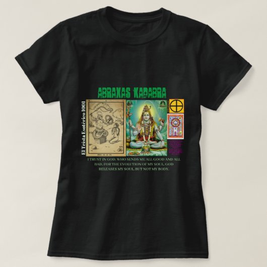 Abraxas Kadabra T - Shirt der Frauen (Design vorne)