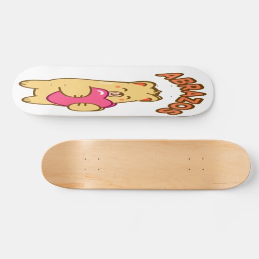 Abrazos - Hugs Skateboard (Horizontal)