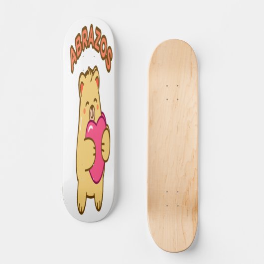 Abrazos - Hugs Skateboard (Vorderseite)