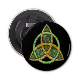 Abrebotellas símbolo Celta Verde Flaschenöffner