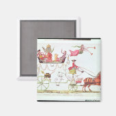 Abreise der drei Bestellungen für Versailles Magnet (Vorderseite/Rückseite)