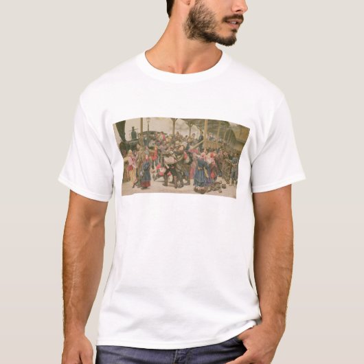 Abreise für den Krieg, 1888 T-Shirt (Vorderseite)