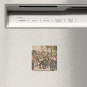 Abreise in den Krieg, 1888 Magnet (In Situ (Geschirrspüler))