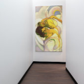 Abreise in eine andere Welt Abstrakter Kunst Leinwanddruck