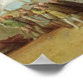 Abreise von Christoph Kolumbus aus Palos Poster (Ecke)