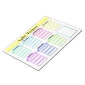 Abreißen des Kalenders, kreieren Sie sich selbst, Notizblock (angewinkelt)