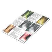 Abreißen von Pad Subluxation Zervikalische Entkern Notizblock (angewinkelt)